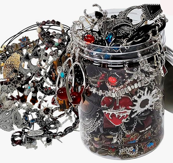 mystery jewelry jar